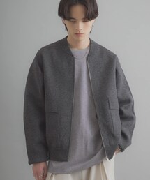 SENSE OF PLACE by URBAN RESEARCH | 『洗濯可』ダブルポケットニットブルゾン(ブルゾン)