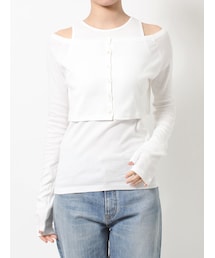 Ungrid | ボレロセットロングスリーブTee(Tシャツ/カットソー)