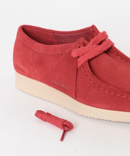 URBAN RESEARCH DOORS(アーバンリサーチドアーズ)の「CLARKS WALLABEE LITE(その他シューズ・レディース・Black Sde/Red Suede・4.5/5/5.5)」の12枚目の写真