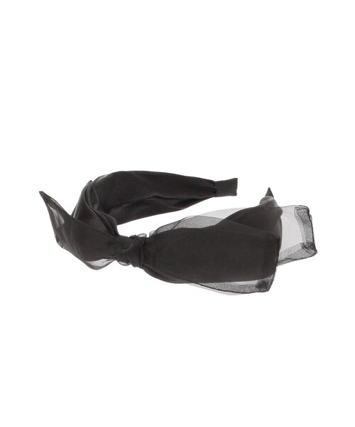 RESEXXY（リゼクシー）の「ビックリボンカチューシャ（カチューシャ・レディース・ブラック・F）」の2枚目の写真