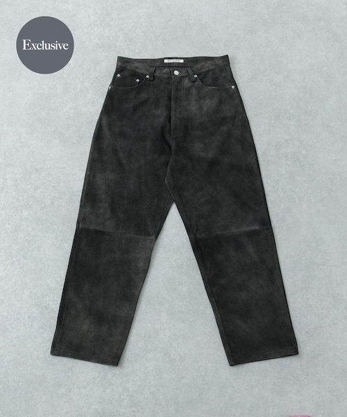 URBAN RESEARCH（アーバンリサーチ）の「『別注』SEVEN BY SEVEN×URBAN RESEARCH　LEATHER WIDE PANTS（その他パンツ・メンズ・BLACK/NAVY・M/L）」の16枚目の写真