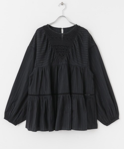 SENSE OF PLACE by URBAN RESEARCH（センスオブプレイスバイアーバンリサーチ）の「インドレースティアードチュニック（チュニック・レディース・OFF WHITE/BLUE/BLACK・one）」の22枚目の写真