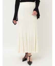 LAGUNAMOON | タックプリーツマーメイドスカート(スカート)