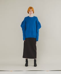 LAATO | tacked sleeves knit(ニット/セーター)