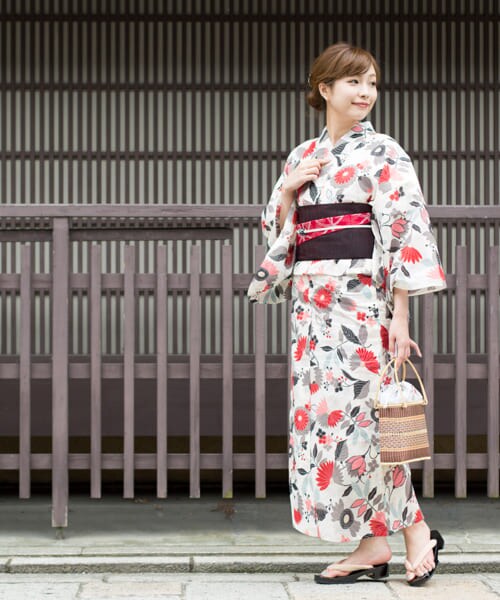 URBAN RESEARCH ROSSO（アーバンリサーチロッソ）の「浴衣 ひまわり（着物・メンズ・赤・FREE）」の4枚目の写真