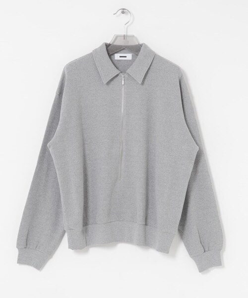 URBAN RESEARCH(アーバンリサーチ)の「REVERBERATE HALF ZIPP THERMAL(Tシャツ/カットソー・メンズ・GRAY/BLACK・1/2)」の16枚目の写真
