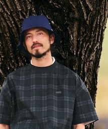 URBAN RESEARCH Sonny Label | OOPS チェック柄Tシャツ(シャツ/ブラウス)