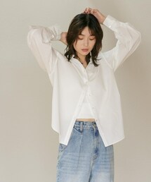 URBAN RESEARCH ROSSO | YENN　PADDED COLLAR SHIRTS(シャツ/ブラウス)