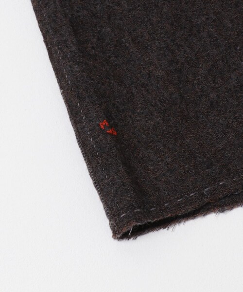 URBAN RESEARCH（アーバンリサーチ）の「MAATEE&SONS　GUPTA WOOL WFACE COVERALL（カバーオール・メンズ・CHACOAL/RED・2/3）」の6枚目の写真