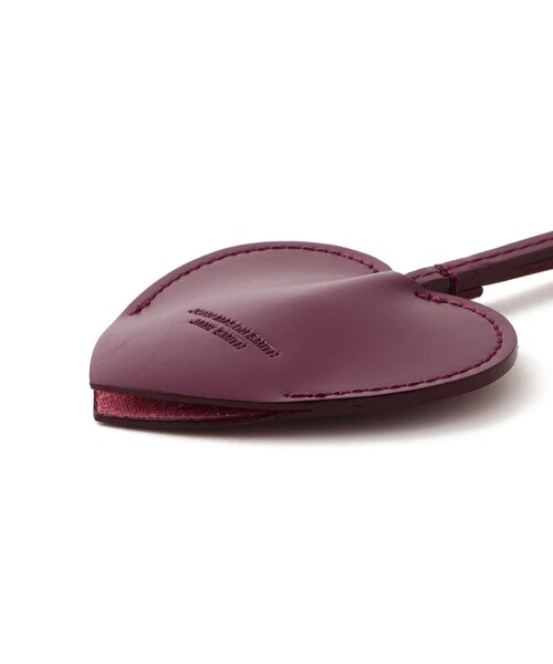 ADAM ET ROPE'(アダムエロペ)の「【JANE SMITH(ジェーンスミス)】COW LEATHER HEART KEY CASE(キーケース/キーアクセサリー・レディース・ブラック/ダークブラウン/ワイン・F)」の8枚目の写真