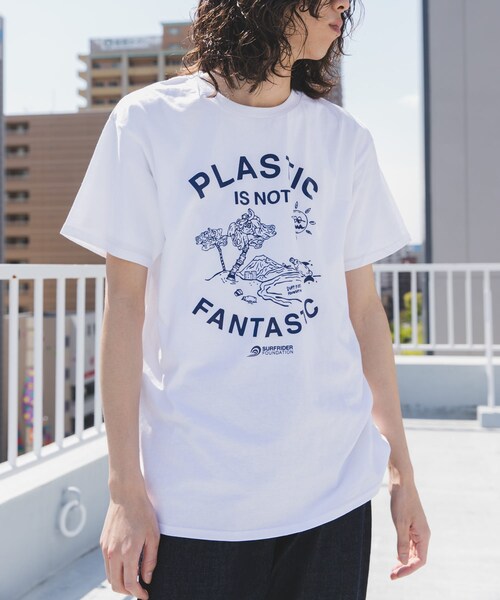 THE GOODLAND MARKET（ザグッドランドマーケット）の「SURFRIDER FOUNDATION　Message T-shirts（Tシャツ/カットソー・メンズ・off・S/M/L/XL）」の9枚目の写真