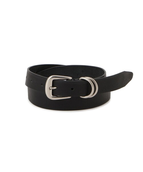 ADAM ET ROPE'（アダムエロペ）の「【サステナブル】ダブルリングスムースベルト（ベルト・レディース・ゴールド/シルバー・F）」の8枚目の写真