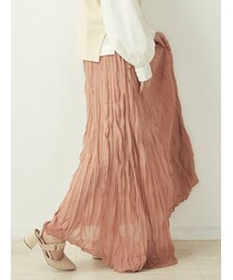 dazzlin | イレギュラーラインクリンクルスカート(スカート)