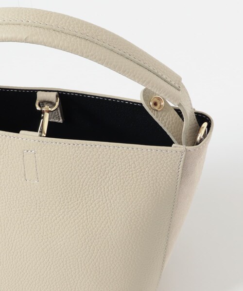 URBAN RESEARCH ROSSO（アーバンリサーチロッソ）の「AULENTTI　BAG（ハンドバッグ・レディース・BEIGE/NERO/BRUCIATO・-）」の18枚目の写真