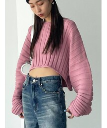 EMODA | ルーズネックニット(ニット/セーター)