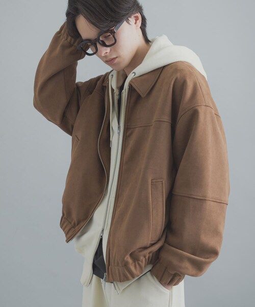 SENSE OF PLACE by URBAN RESEARCH（センスオブプレイスバイアーバンリサーチ）の「F/S ZIPブルゾン（ブルゾン・メンズ・BLACK/BEIGE/KHAKI・M/L）」の19枚目の写真
