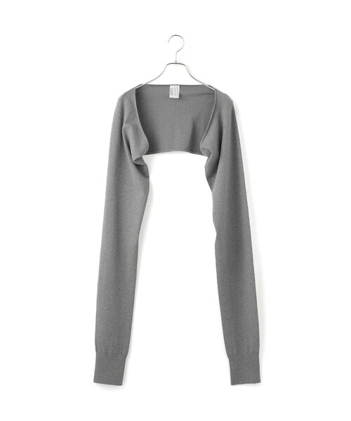 ADAM ET ROPE'（アダムエロペ）の「ボレロニットビスチェ（ベスト・レディース・ブラック/グレー・F）」の17枚目の写真