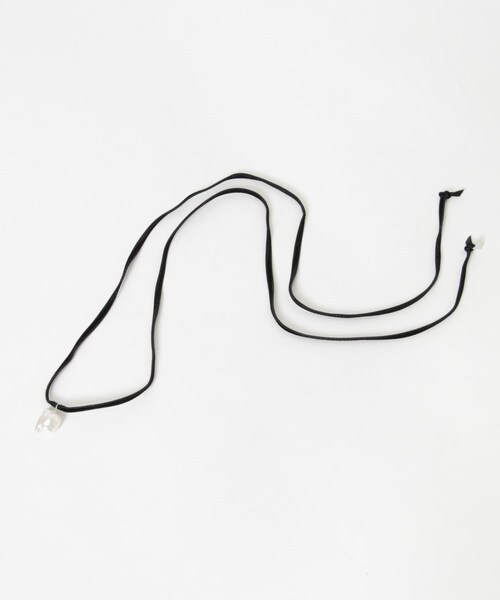 URBAN RESEARCH（アーバンリサーチ）の「LES BON BON　liberty pearl necklace（ネックレス・レディース・green/black・-）」の7枚目の写真