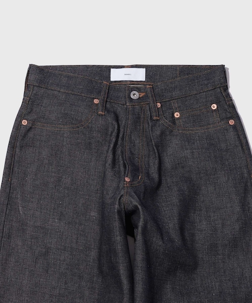 ADAM ET ROPE'(アダムエロペ)の「【SUGARHILL/シュガーヒル】MODERN DNEIM PANTS WIDE CUT(デニムパンツ・メンズ・ネイビー・30/32)」の4枚目の写真