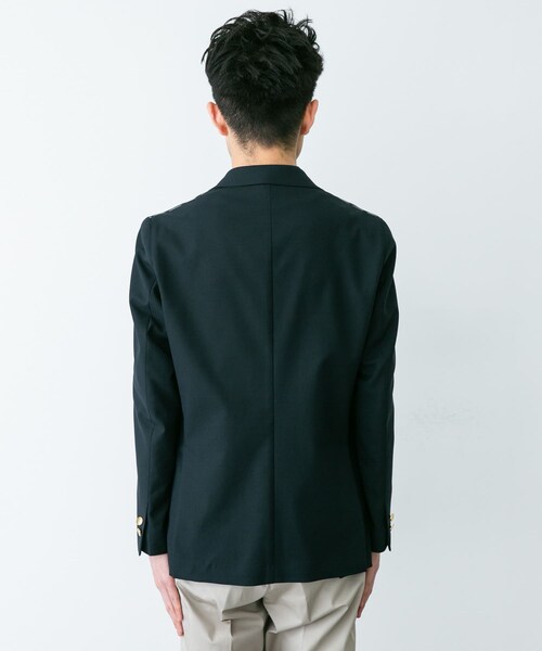 URBAN RESEARCH DOORS(アーバンリサーチドアーズ)の「『イージーケア』LIFE STYLE TAILOR ストレッチオックスメタルボタンブレザー(その他アウター・メンズ・NAVY・44/46/48/50)」の4枚目の写真