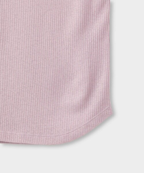 ROPE'(ロペ)の「【一部店舗限定】【REALM(レルム)】HALF-SLEEVE TOP|半袖Tシャツ 26SS(Tシャツ/カットソー・レディース・ホワイト/パープル/イエロー・38)」の14枚目の写真