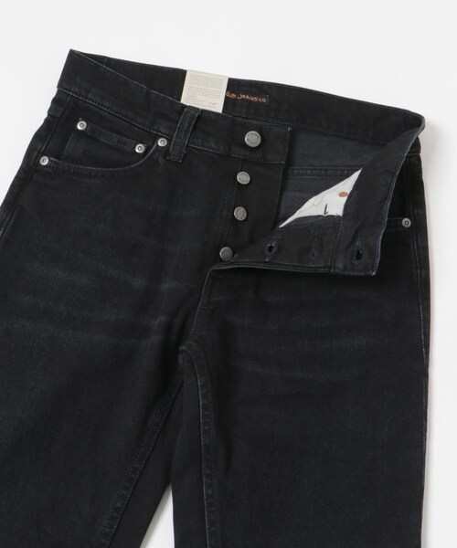 THE GOODLAND MARKET（ザグッドランドマーケット）の「NUDIE JEANS　Solid Ollie-Black Steel（デニムパンツ・メンズ・Black・26/27/28）」の5枚目の写真
