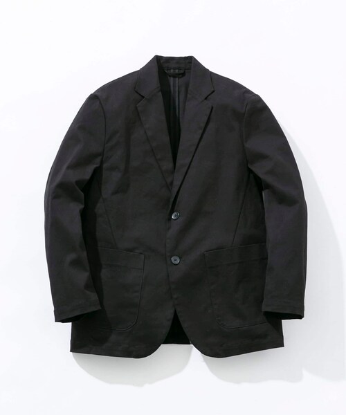 URBAN RESEARCH ROSSO（アーバンリサーチロッソ）の「『XLサイズあり』ピーチツイルストレッチシングルジャケット（テーラードジャケット・メンズ・DARK BROWN/NAVY/BLACK・M/L/XL）」の9枚目の写真