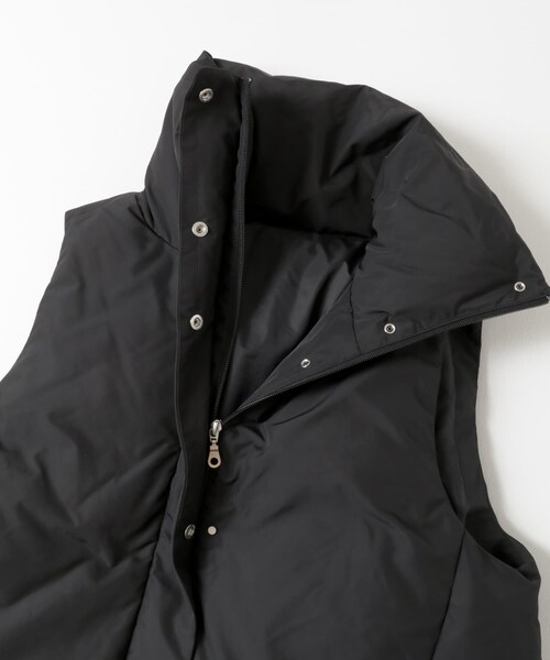 THE GOODLAND MARKET（ザグッドランドマーケット）の「KWD　STAND COLLAR DOWN VEST（その他アウター・レディース・Ivory/Black・one）」の19枚目の写真