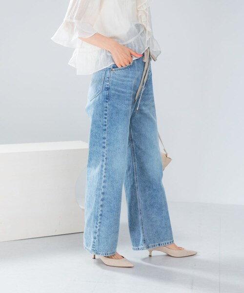 URBAN RESEARCH ROSSO（アーバンリサーチロッソ）の「『別注』Lee×ROSSO　STRING DENIM PANTS（デニムパンツ・レディース・C100OW/C156USED・XS/S/M）」の6枚目の写真