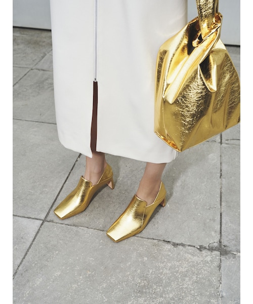 ELENDEEK（エレンディーク）の「2WAY BOOTY（ブーティ・レディース・ブラック/シルバー/ゴールド・37/38）」の11枚目の写真