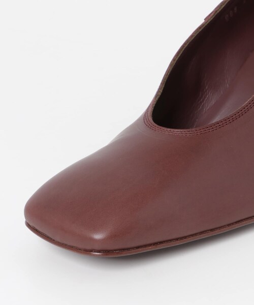 URBAN RESEARCH(アーバンリサーチ)の「MAISON EUREKA SQUARETOERETROPUMP VER2(パンプス・レディース・DARKAMBER/NATURAL・36/37/38)」の14枚目の写真