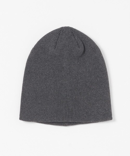 URBAN RESEARCH Sonny Label（アーバンリサーチサニーレーベル）の「コットンシングルニット帽（ニットキャップ/ビーニー・レディース・ブラック/グレー・One）」の12枚目の写真