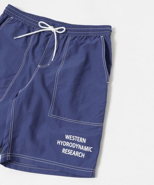 THE GOODLAND MARKET（ザグッドランドマーケット）の「Western Hydrodynamic Research　NYLON SHORTS（その他パンツ・メンズ・PURPLE/BLACK/BLUE・L/XL）」の10枚目の写真