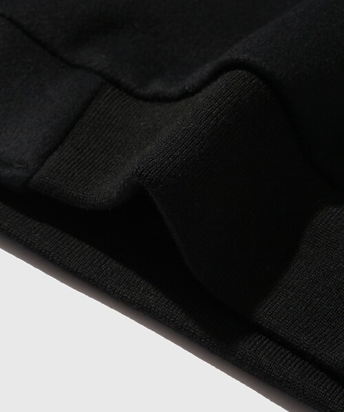 ADAM ET ROPE'（アダムエロペ）の「【NOMA RHYTHM TEXTILE/ノーマリズム テキスタイル】Noma x Needles Patch Varsity Jacket（スタジャン・メンズ・ブラック/ブラック系・2/3）」の18枚目の写真