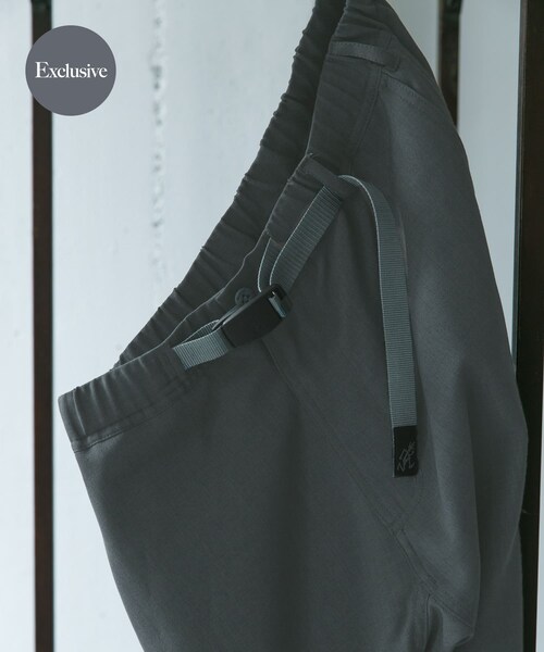 URBAN RESEARCH DOORS(アーバンリサーチドアーズ)の「『別注』Gramicci for DOORS Linen Like Trouser(その他パンツ・メンズ・NATURAL/BLUE GRAY/MOCHA/INK BLACK・S/M/L)」の4枚目の写真