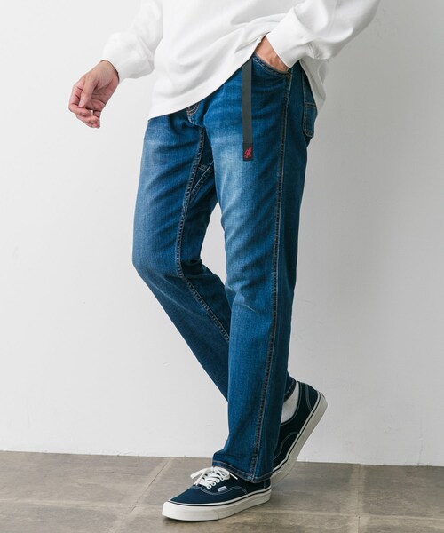 URBAN RESEARCH DOORS（アーバンリサーチドアーズ）の「『別注』Gramicci　Mountain Pants（デニムパンツ・メンズ・Dark Used/O.W./MediumUsed・S/M/L/XL）」の20枚目の写真