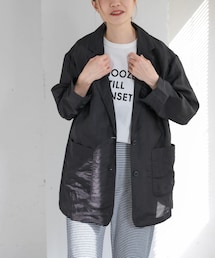 FORK&SPOON | FORK&SPOON　ラミーブレンドビッグジャケット(その他アウター)