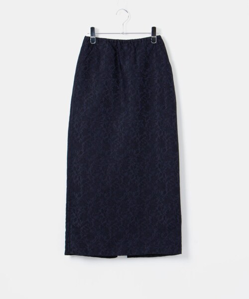 JACQUARD PADDED SKIRT