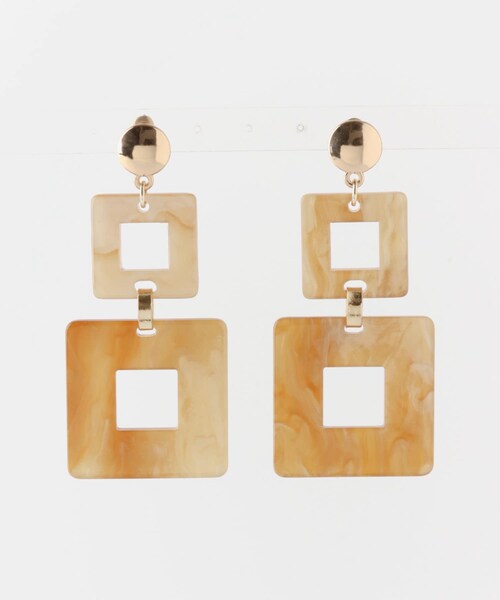 URBAN RESEARCH ROSSO（アーバンリサーチロッソ）の「Toucan Earrings（イヤリング・レディース・CHAMPAGNE/NAVY・-）」の3枚目の写真
