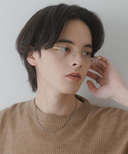 SENSE OF PLACE by URBAN RESEARCH（センスオブプレイスバイアーバンリサーチ）の「リムレスサングラス（メガネ・メンズ・SILVER/GOLD・One）」の11枚目の写真