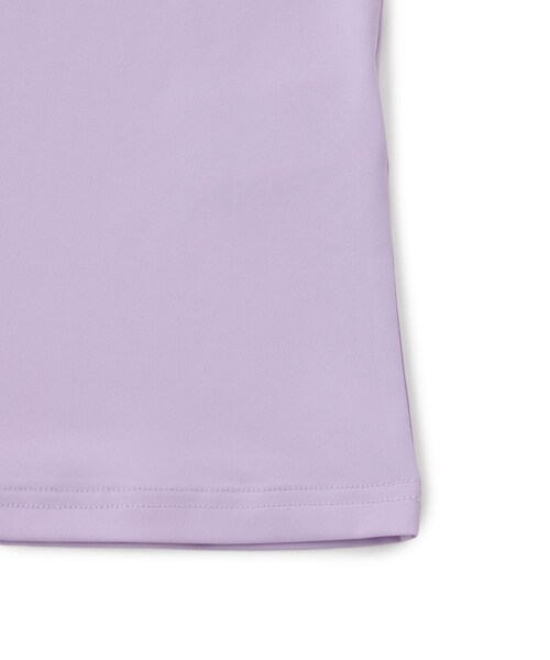 ROPE'(ロペ)の「【ESSENTIAL】半袖モックネックシャツ/UV・吸水速乾(Tシャツ/カットソー・レディース・ブラック/ホワイト/ネイビー/ラベンダー・L/M/XL)」の22枚目の写真