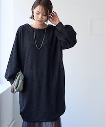 nissen | ブークレコクーンチュニックワンピース＜大きいサイズ有＞(ワンピース)