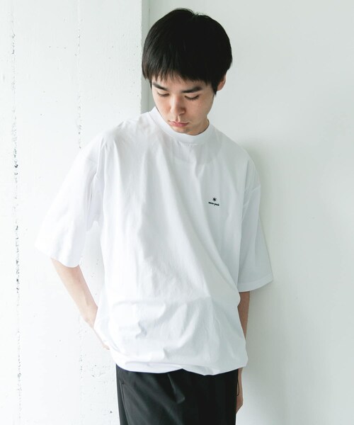 URBAN RESEARCH DOORS(アーバンリサーチドアーズ)の「『別注』Snow Peak Apparel×DOORS WA/AC DRAWSTRING T-SHIRTS(Tシャツ/カットソー・メンズ・WHITE/CHARCOAL/BROWN/FOLIAGE・M/L/XL)」の10枚目の写真