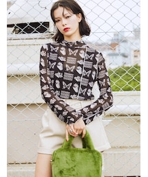 jouetie | ネガパターンメロートップス(その他トップス)