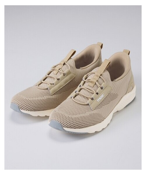 nissen（ニッセン）の「moz（モズ）軽量ニットスニーカー（ワイズ３E）（スニーカー・メンズ・黒/グレー/ベージュ・22.5cm/23.0cm/23.5cm/24.0cm/24.5cm/25.0cm）」の16枚目の写真