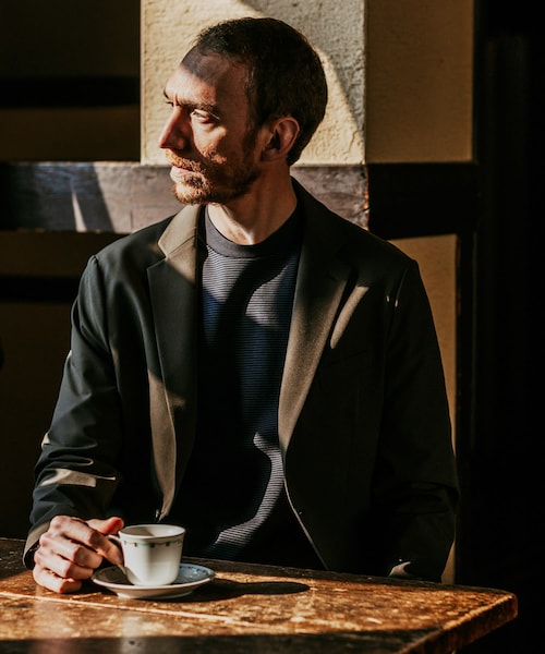 URBAN RESEARCH DOORS(アーバンリサーチドアーズ)の「『イージーケア』LIFE STYLE TAILOR 4WAYストレッチコンフォータブルジャケット(その他アウター・メンズ・KHAKI/NAVY/GRAY・S/M/L/XL)」の2枚目の写真