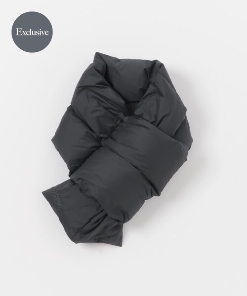 URBAN RESEARCH DOORS(アーバンリサーチドアーズ)の「『別注』NANGA×DOORS DOWN MUFFLER(マフラー・メンズ・BLACK/CHARCOAL/MOCHA・-)」の2枚目の写真