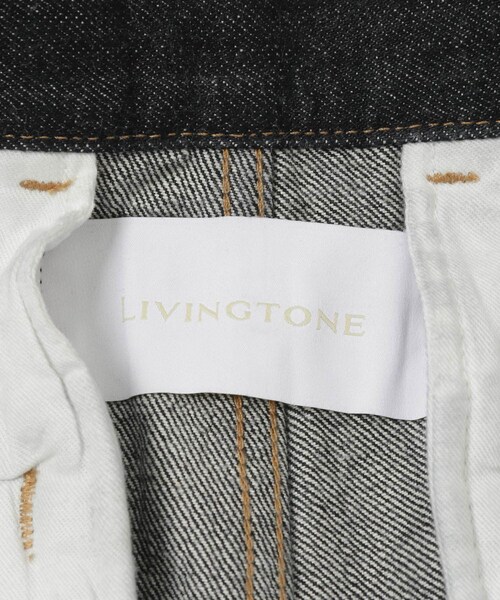 URBAN RESEARCH(アーバンリサーチ)の「LIVINGTONE DOLK4 - Flair culottes(デニムパンツ・レディース・BLK WHT/BLACK・34/36)」の11枚目の写真