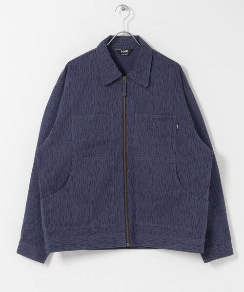 URBAN RESEARCH（アーバンリサーチ）の「LQQK Studio　MP JACKET（ブルゾン・メンズ・NAVY CAMO/WASHED BLK・L/XL）」の3枚目の写真