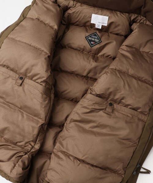 EKAL（エカル）の「nanamica　GORE-TEX Down Coat（その他アウター・メンズ・Navy/Wet Sand/Khaki Grn/Black・S/M/L）」の20枚目の写真
